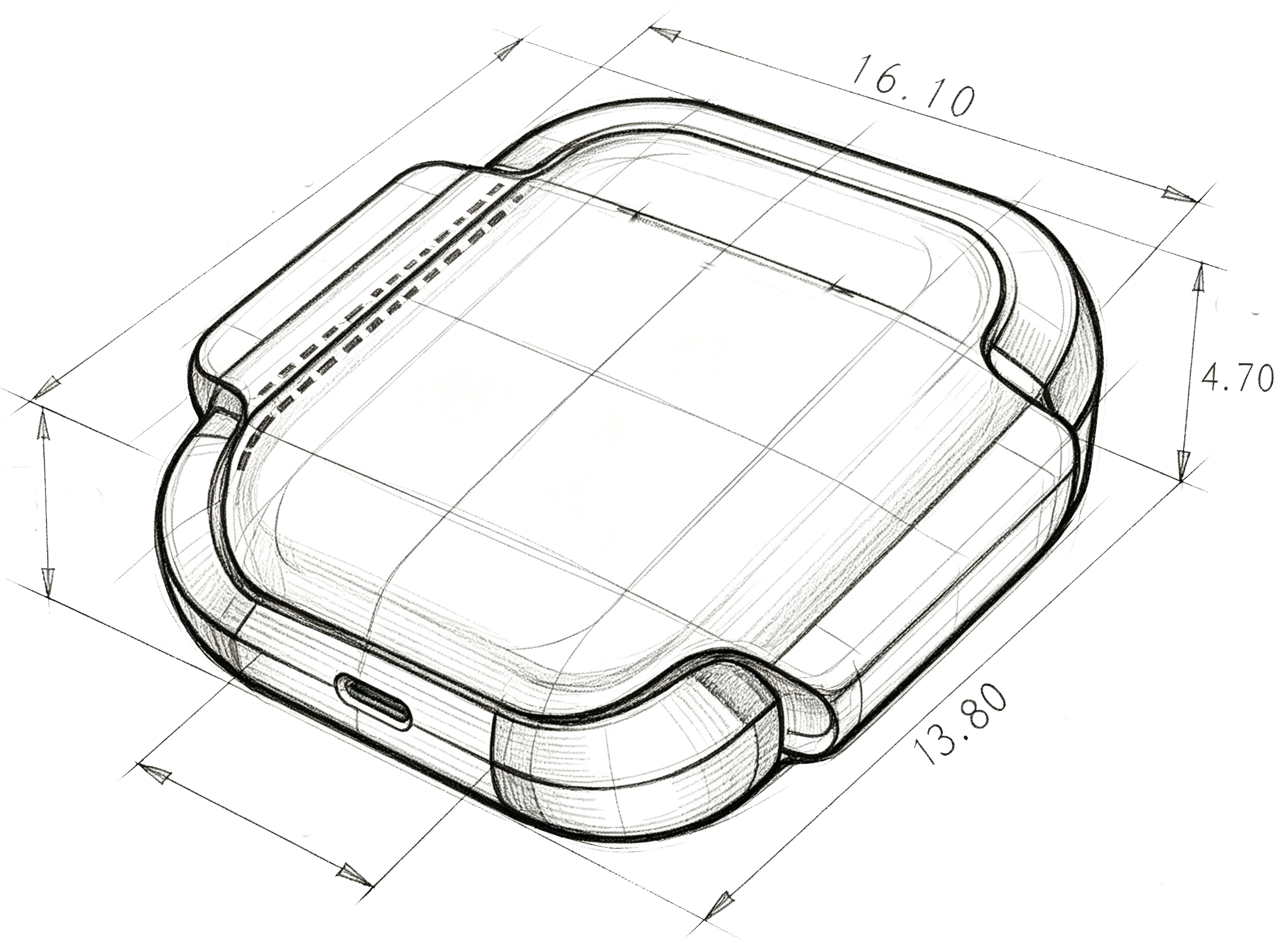 PCT-IMU-160 product sketch